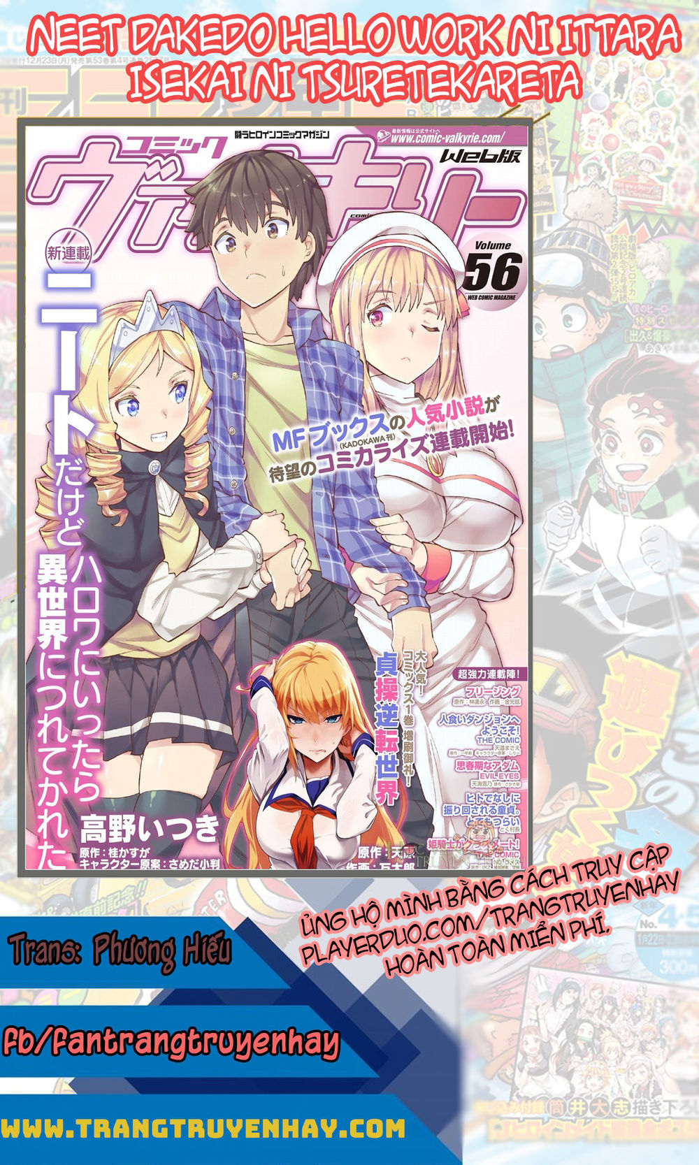 Neet Dakedo Hello Work Ni Ittara Isekai Ni Tsuretekareta Chapter 10 - Trang 0