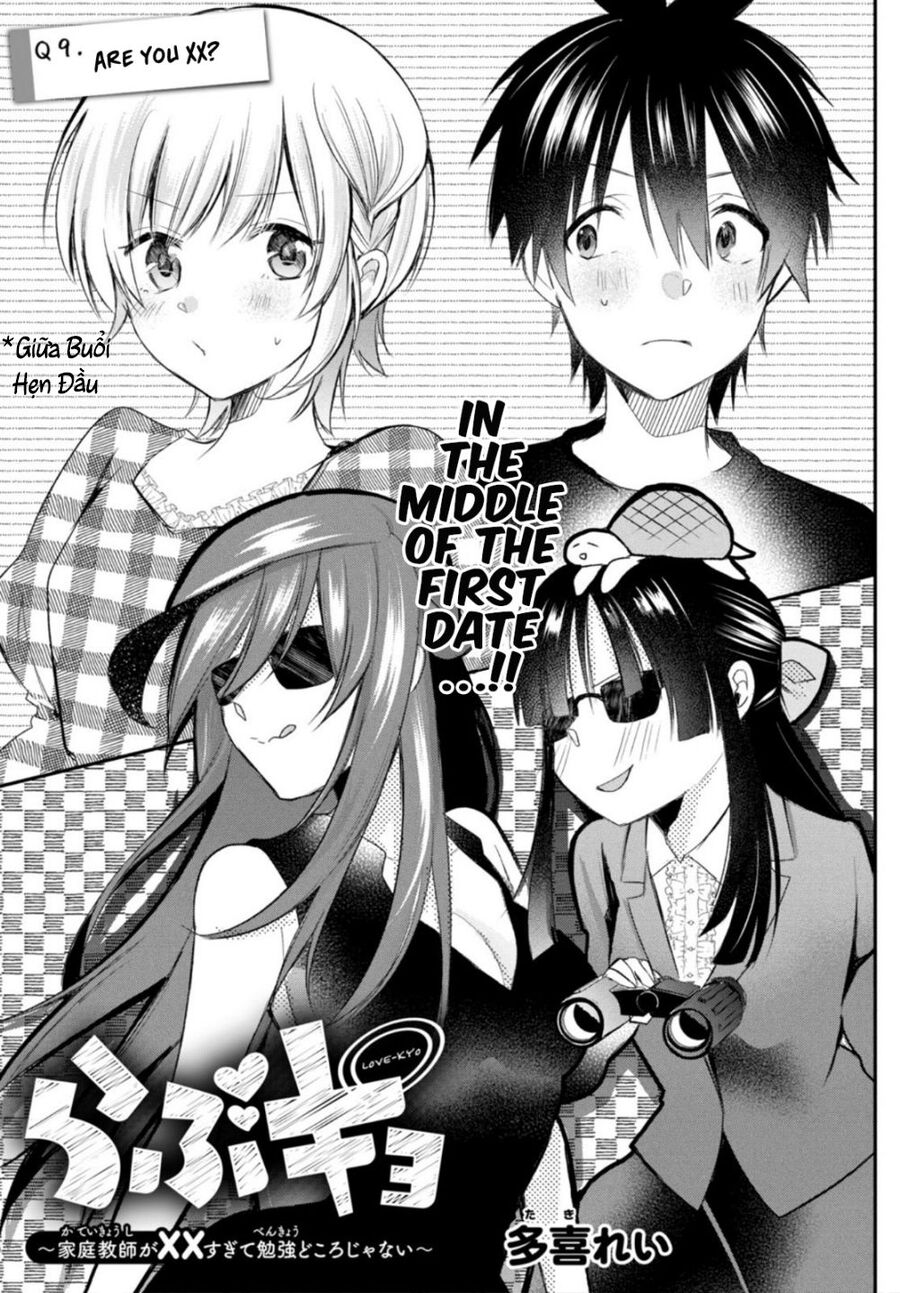 Love-Kyo: Kateikyoushi Ga Xx Sugite Benkyou Dokoro Ja Nai Chapter 9.1 - Trang 0