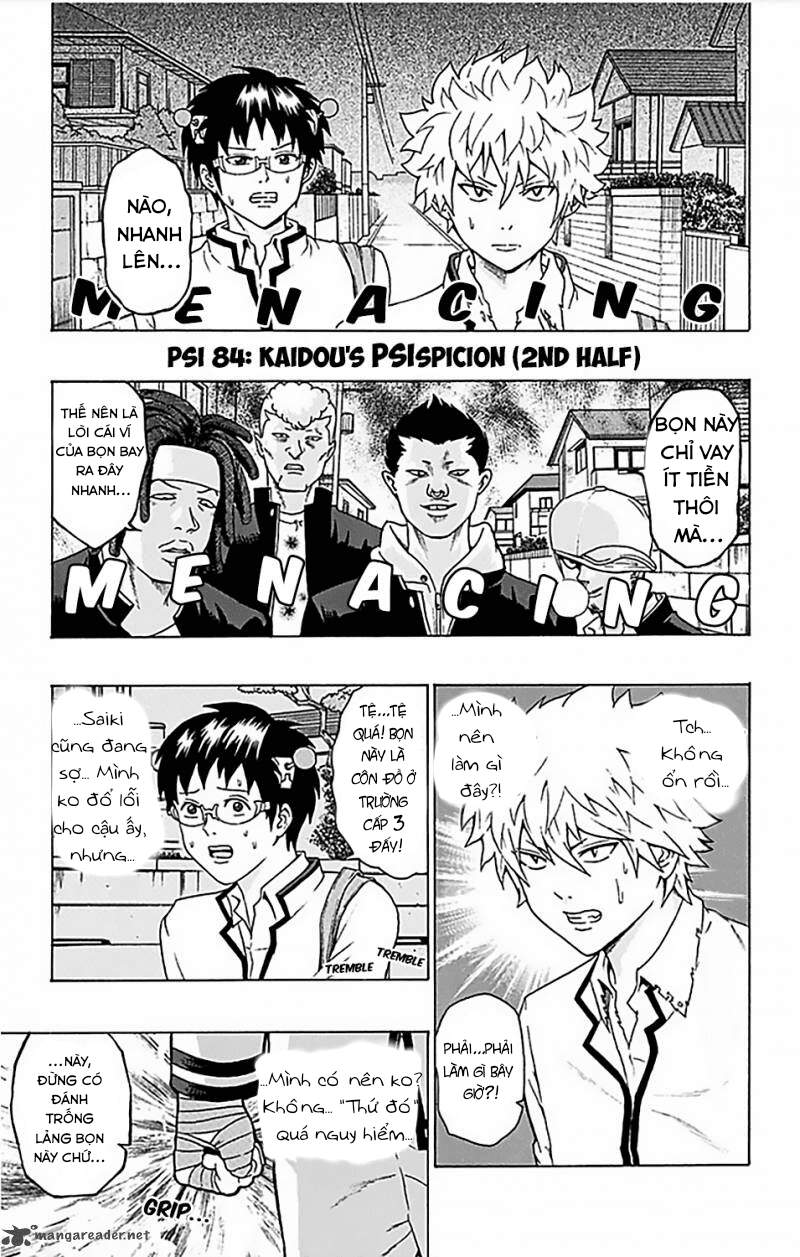Saiki Kusuo No Sainan Chapter 84 - Trang 0