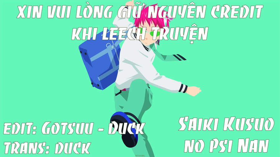 Saiki Kusuo No Sainan Chapter 86 - Trang 0