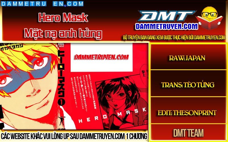 Hero Mask Chapter 3 - Trang 0