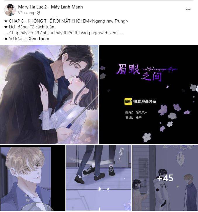 Không Thể Rời Mắt Khỏi Em Chapter 8.1 - Trang 0