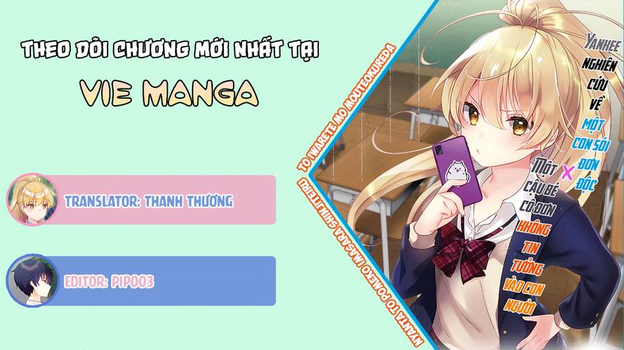 Nyanta And Pomeko It's Too Late To Say You Belive Me Chapter 10 - Trang 0