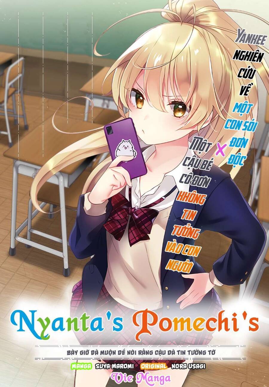 Nyanta And Pomeko It's Too Late To Say You Belive Me Chapter 7 - Trang 0