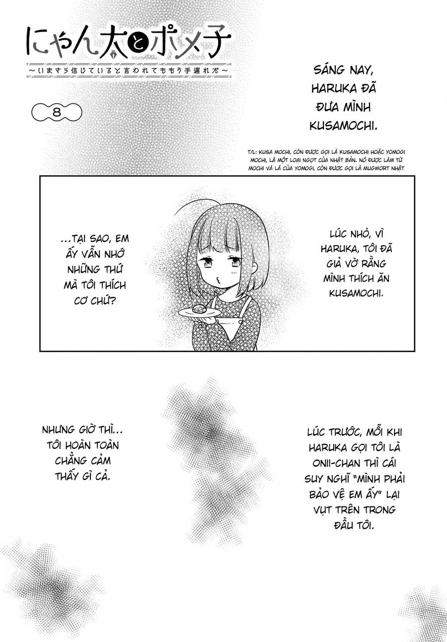 Nyanta And Pomeko It's Too Late To Say You Belive Me Chapter 8 - Trang 0