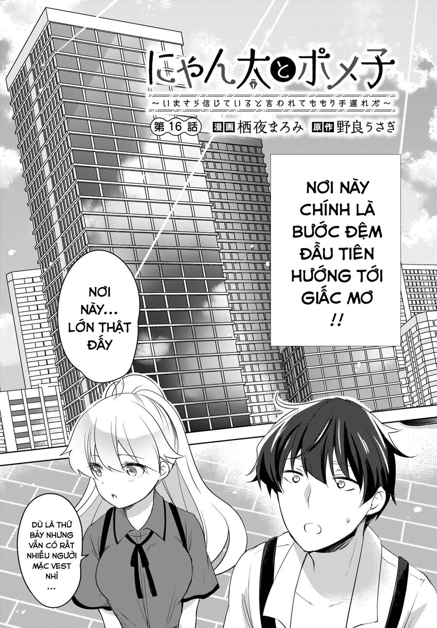 Nyanta And Pomeko It's Too Late To Say You Belive Me Chapter 16 - Trang 0