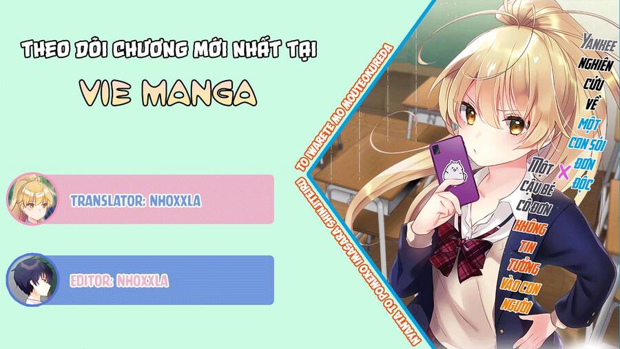 Nyanta And Pomeko It's Too Late To Say You Belive Me Chapter 12 - Trang 0