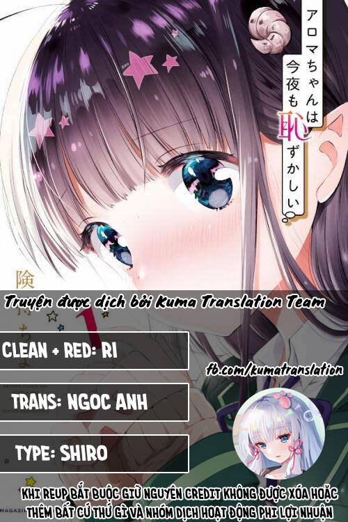 Aroma-Chan Wa Konya Mo Hazukashii Chapter 14 - Trang 0