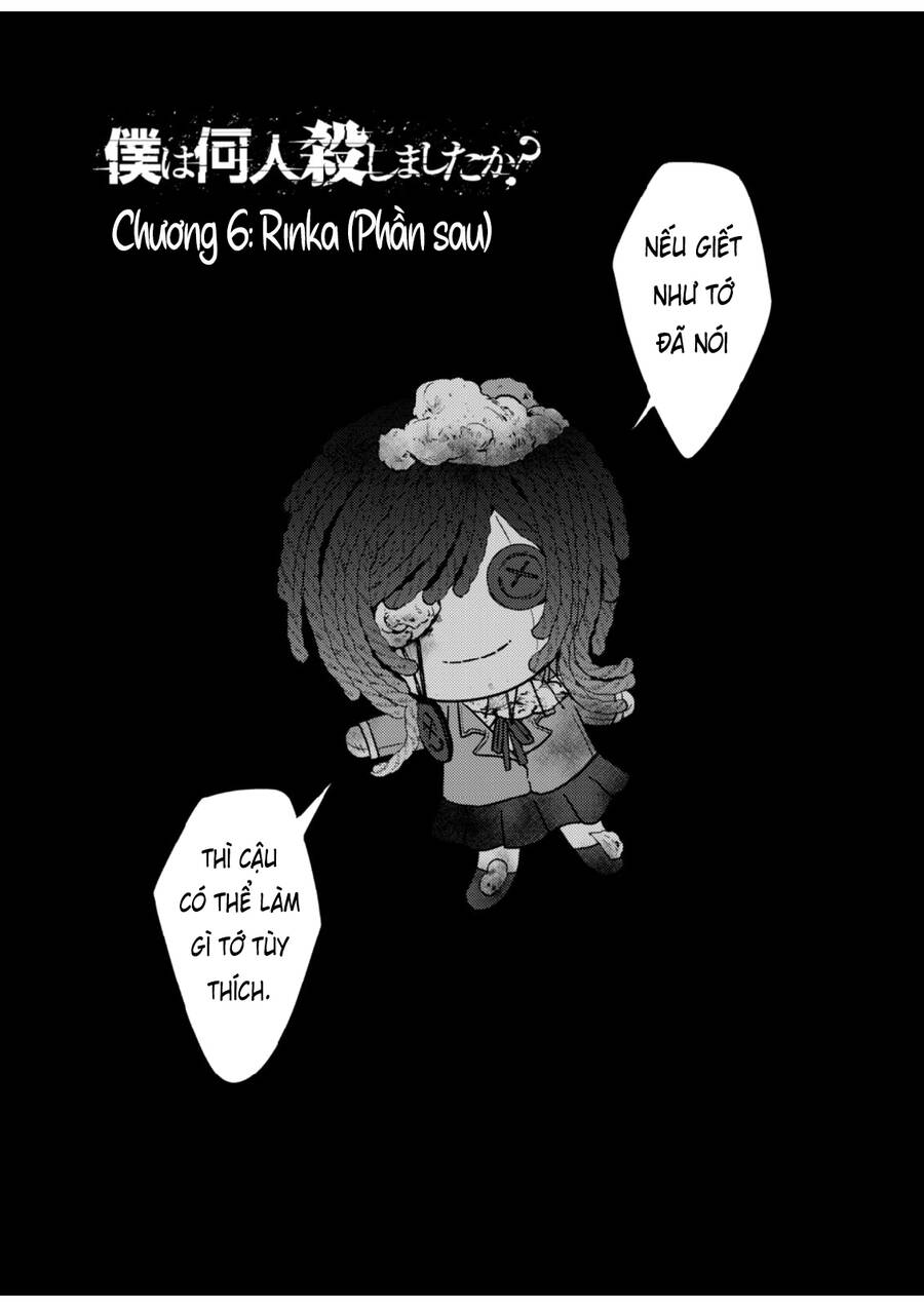 Boku Wa Nannin Koroshimashita Ka? Chapter 6 - Trang 0