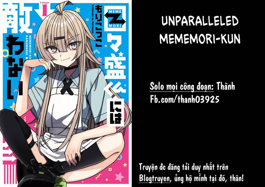 Unparalleled Mememori-Kun Chapter 3 - Trang 0