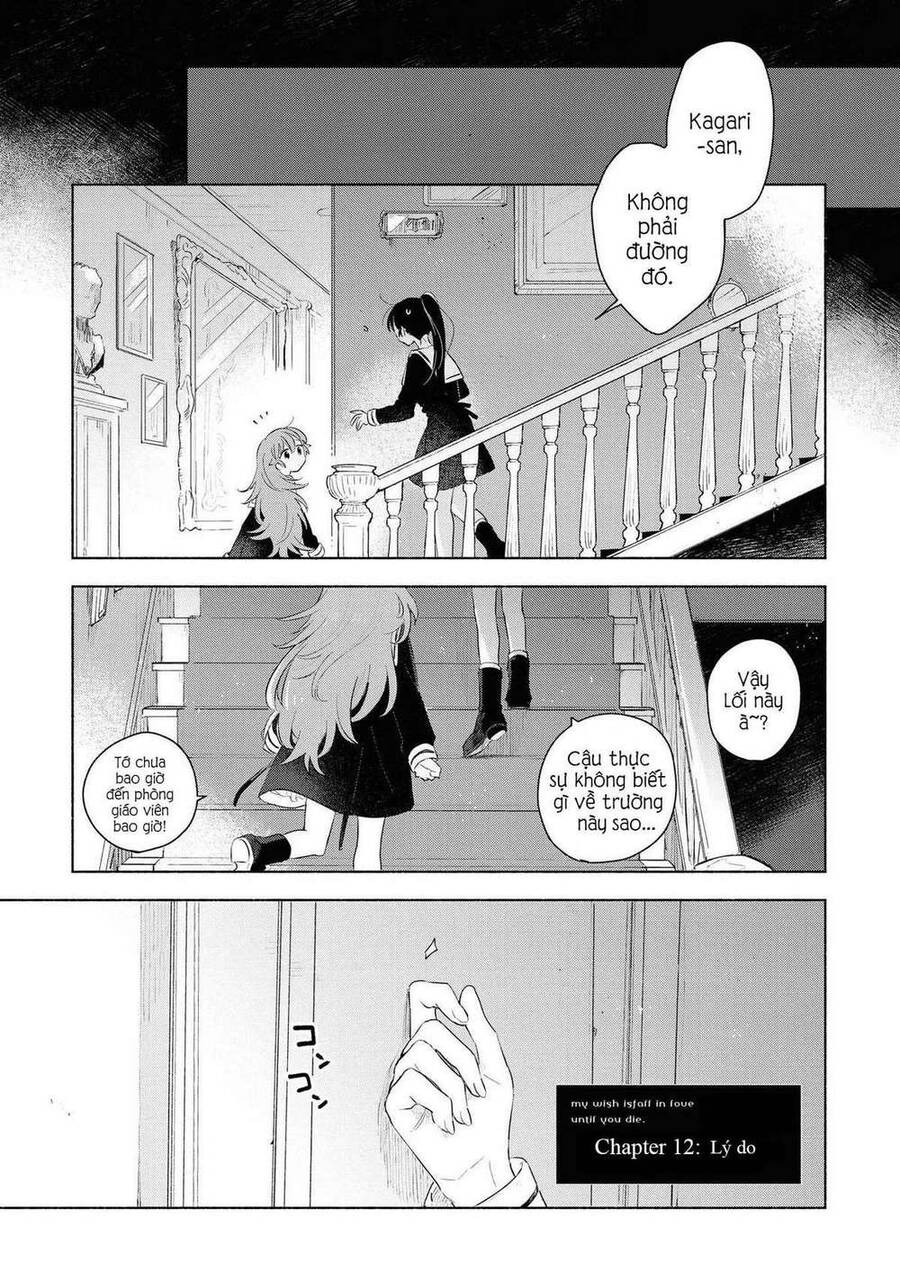 My Wish Is To Fall In Love Until You Die Chapter 12 - Trang 0