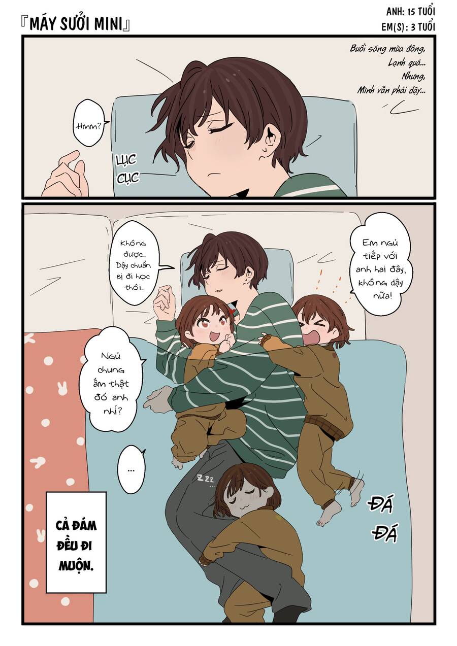 Anh Trai Cùng 3 Cô Em Gái Sinh Ba Chapter 11 - Trang 0
