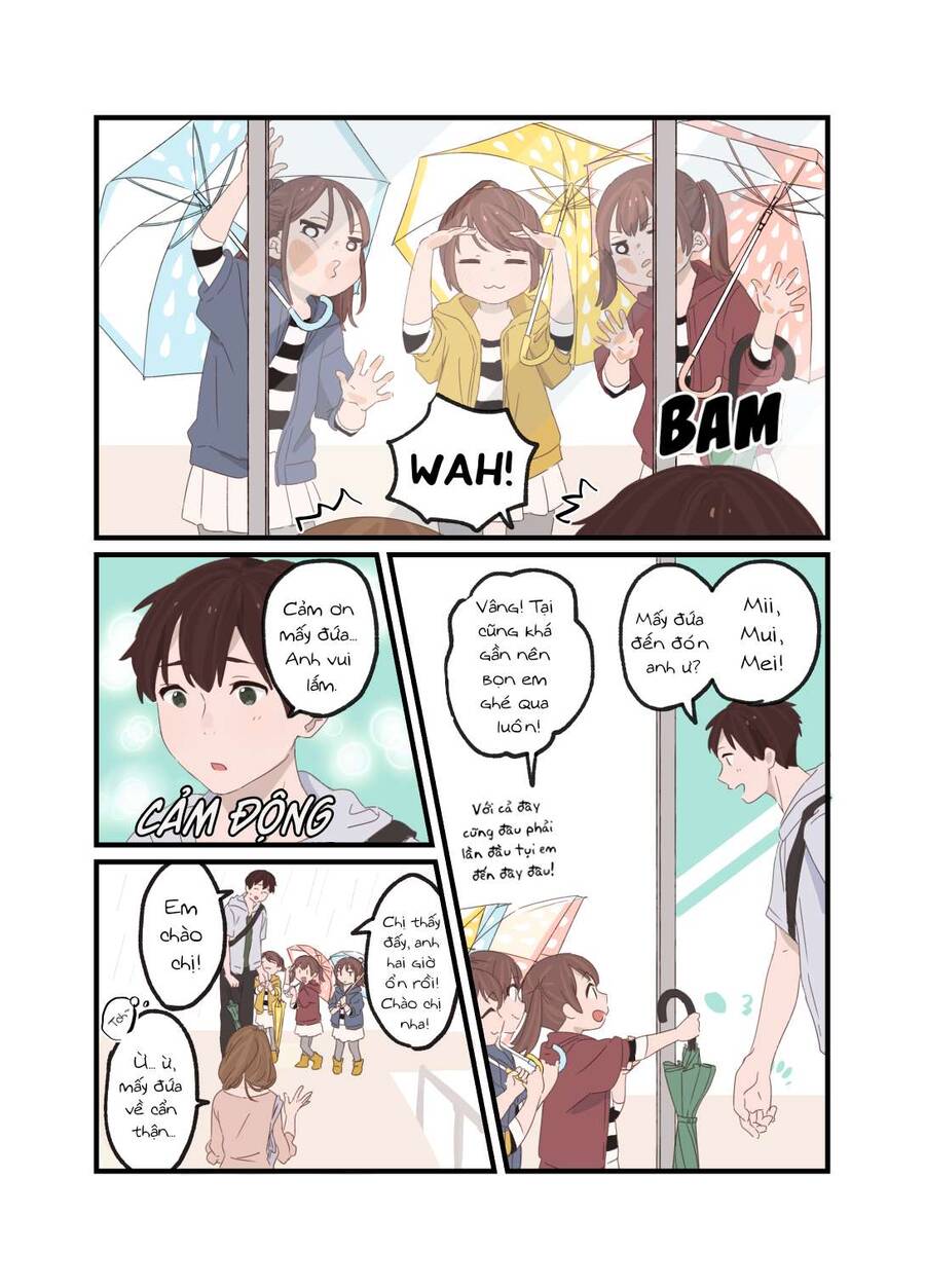 Anh Trai Cùng 3 Cô Em Gái Sinh Ba Chapter 7 - Trang 1