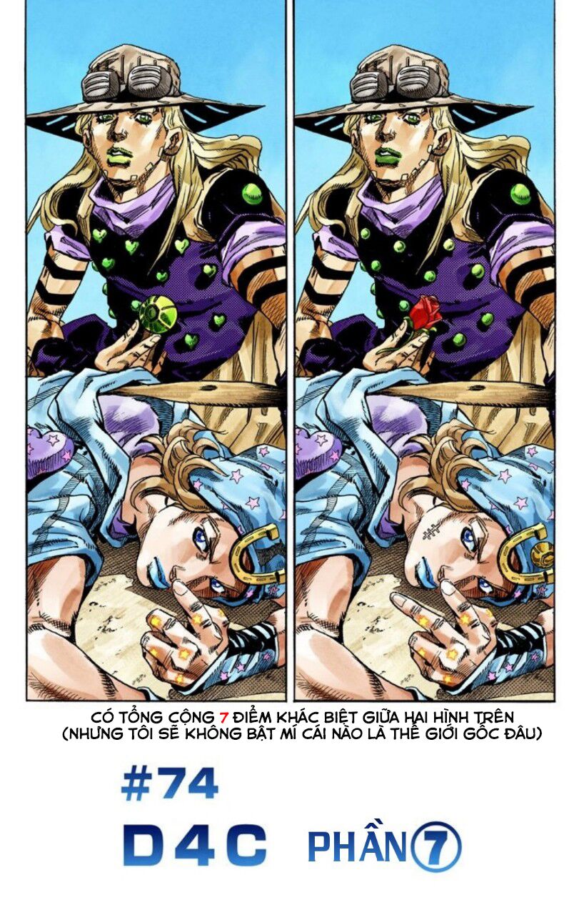 Cuộc Phiêu Lưu Bí Ẩn Phần 7: Steel Ball Run Chapter 74 - Trang 0