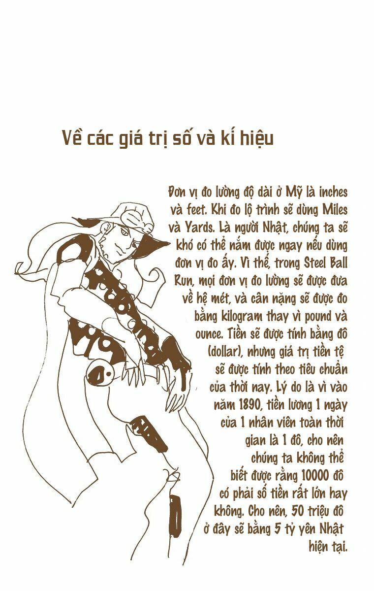 Cuộc Phiêu Lưu Bí Ẩn Phần 7: Steel Ball Run Chapter 2 - Trang 0