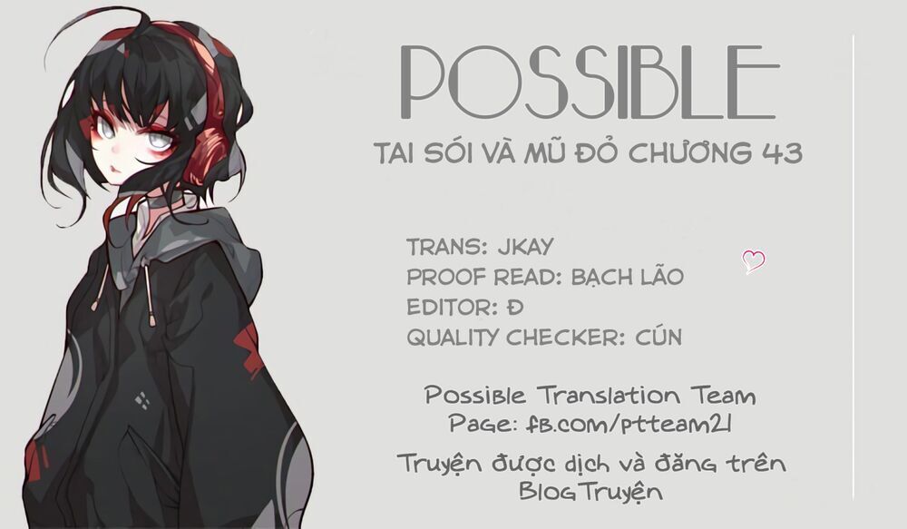 Tai Sói Và Mũ Đỏ Chapter 43 - Trang 1