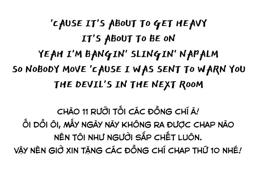 Xanh Của Lạnh Lùng. Đỏ Của Xảo Quyệt. Chapter 9 - Trang 0
