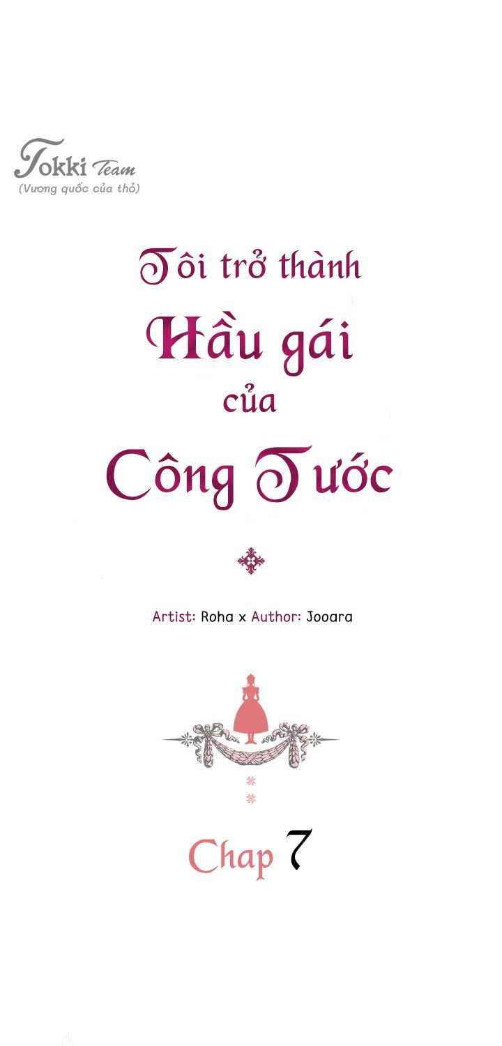 Tôi Trở Thành Hầu Gái Của Một Công Tước Chapter 7 - Trang 0