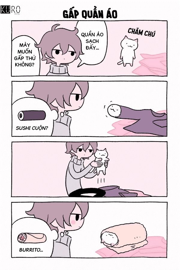 Chú Mèo Kỳ Diệu Kyuu-Chan Chapter 11 - Trang 1