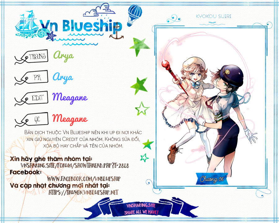 Kyokou Suiri Chapter 5 - Trang 0