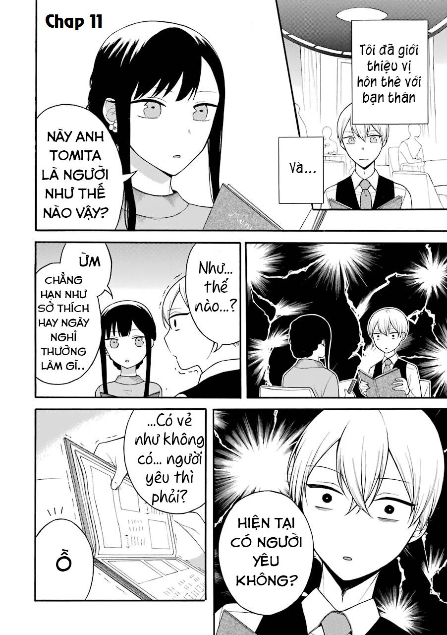 Naka No Warui Iinazuke No Hanashi Chapter 11 - Trang 0