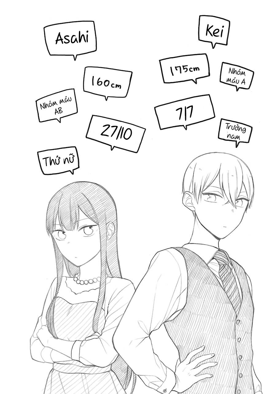 Naka No Warui Iinazuke No Hanashi Chapter 13.6 - Trang 0