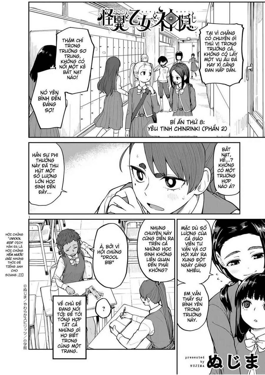Kaii To Otome To Kamigakushi Chapter 8 - Trang 0