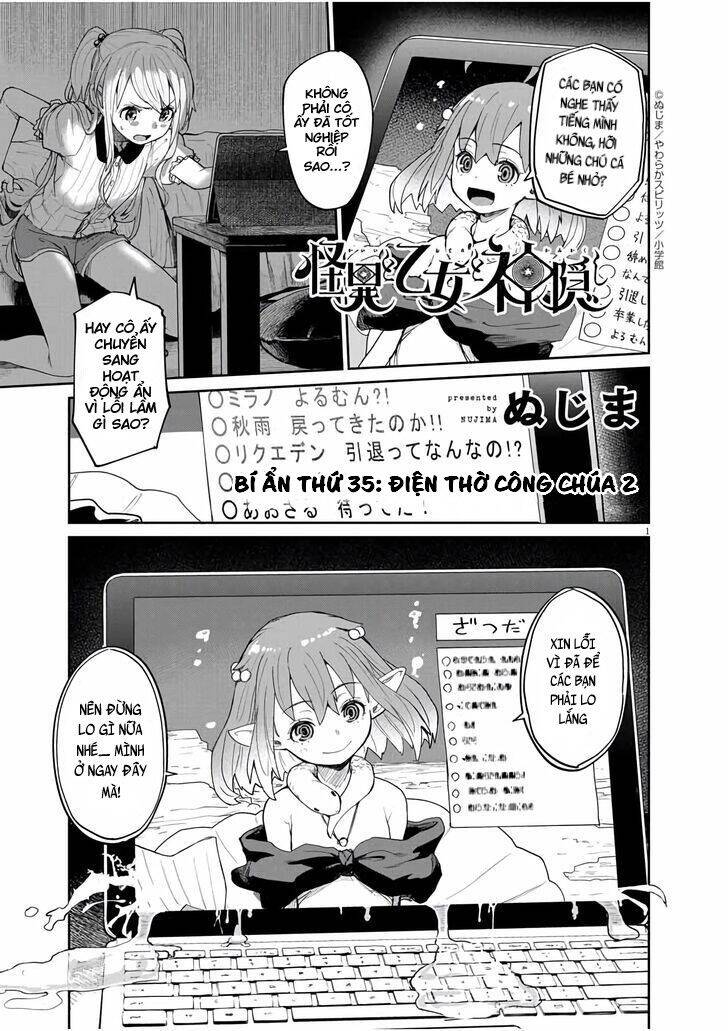 Kaii To Otome To Kamigakushi Chapter 35 - Trang 0