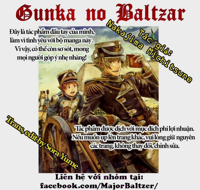 Gunka No Baltzar Chapter 18 - Trang 0