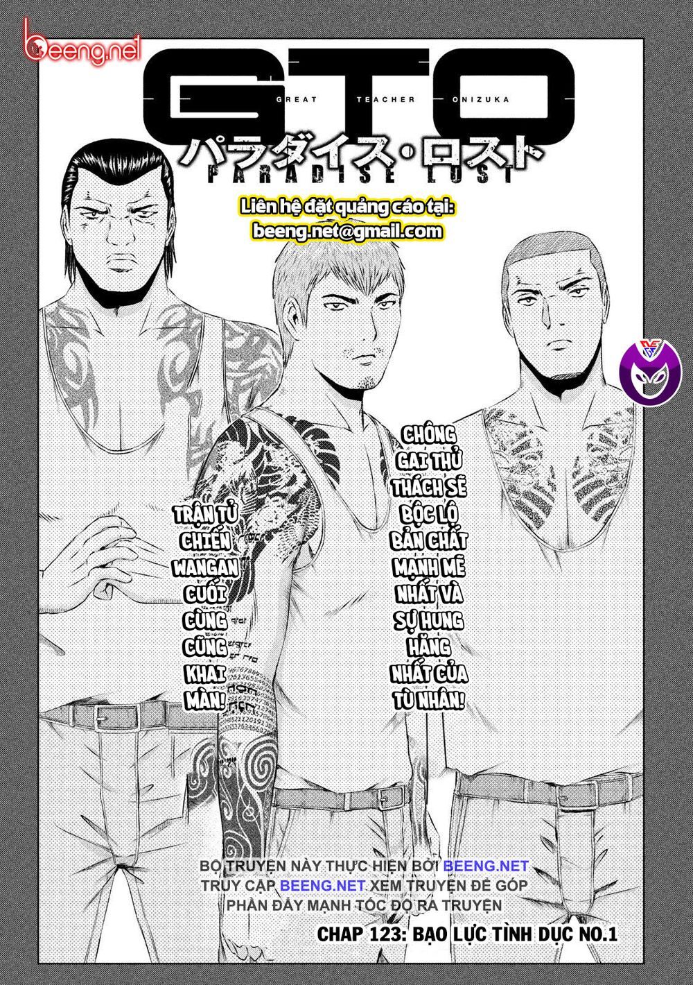 Great Teacher Onizuka: Paradise Lost Chapter 123 - Trang 0