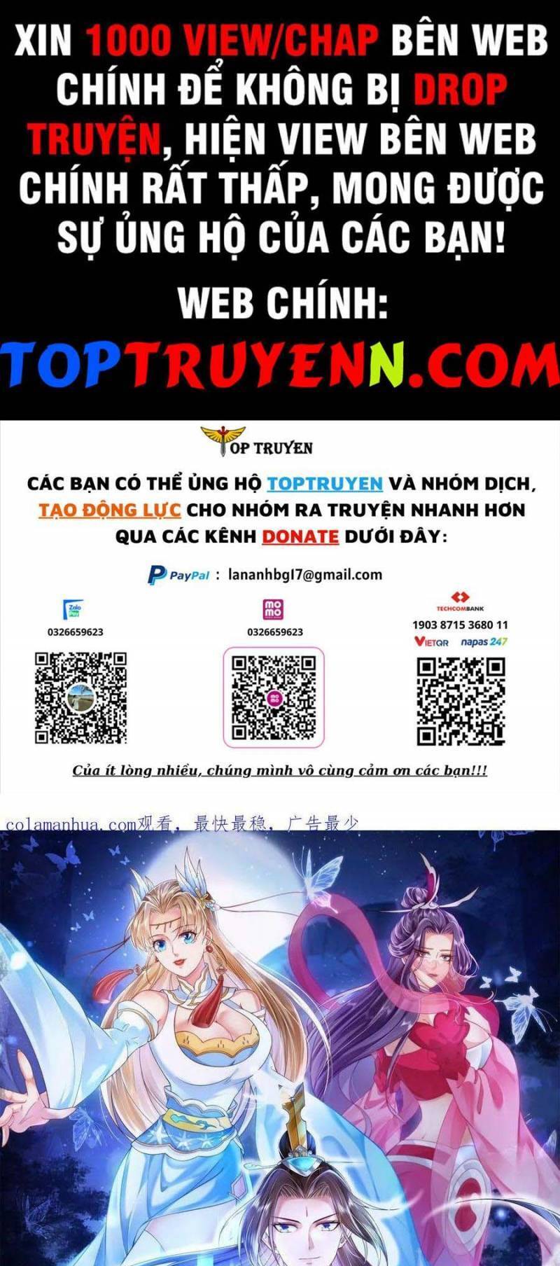 Đăng Nhập Blind Box Xưng Bá Tu Chân Giới Chapter 97 - Trang 0