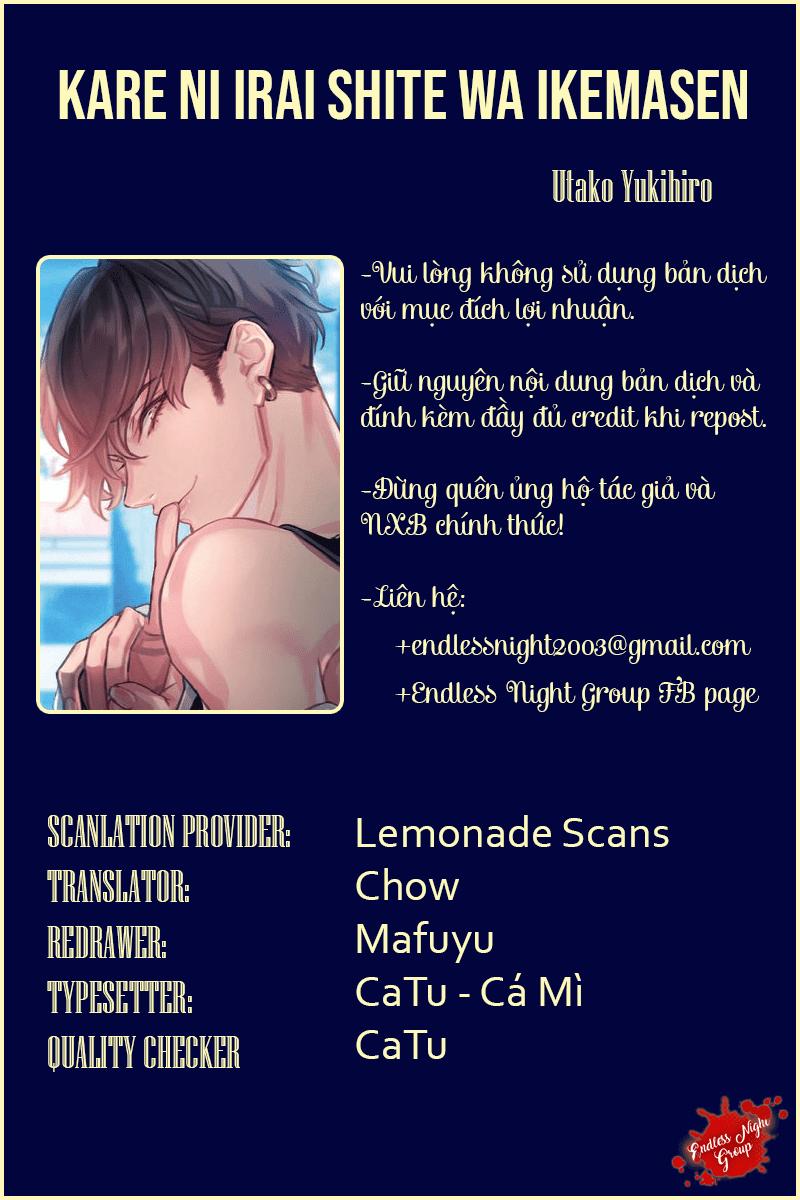 Kare Ni Irai Shite Wa Ikemasen Chapter 3 - Trang 1