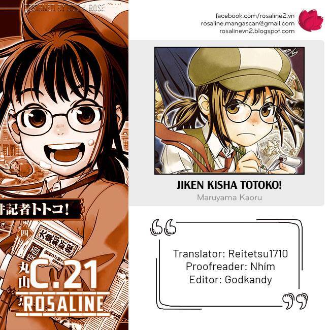 Jiken Kisha Totoko! Chapter 21 - Trang 0