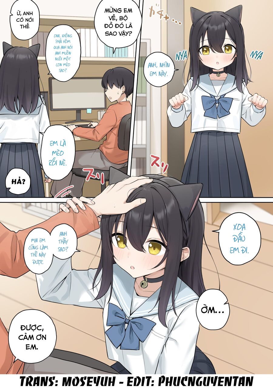 Ichinichi Ichi Jikan Dake Neko Ni Naru Imouto Chapter 1 - Trang 0