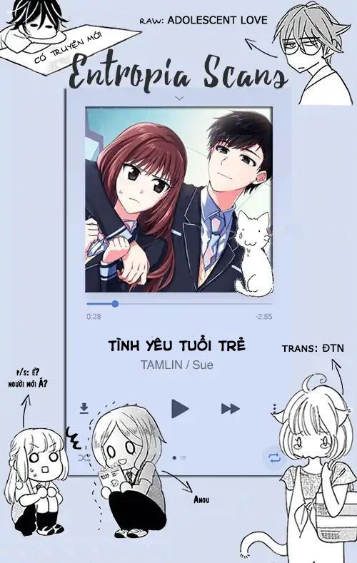 Tình Yêu Tuổi Trẻ Chapter 1.3 - Trang 1