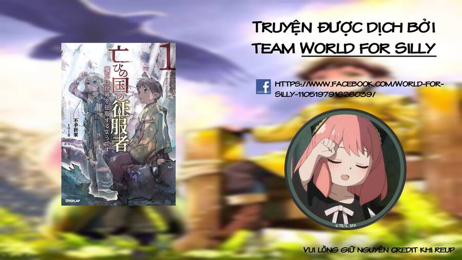 Horobi No Kuni No Seifukusha: Maou Wa Sekai O Seifuku Suru Youdesu Chapter 1.2 - Trang 0