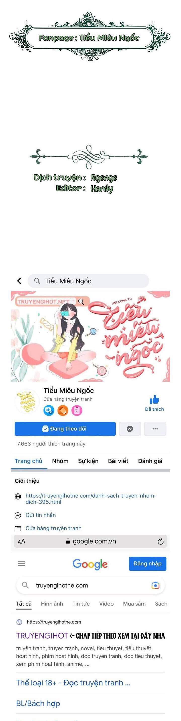Bí Mật Tình Yêu Tuổi Thanh Xuân Chapter 9 - Trang 0