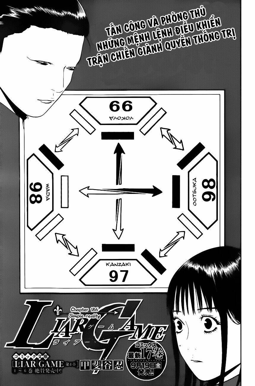Liar Game Chapter 186 - Trang 0