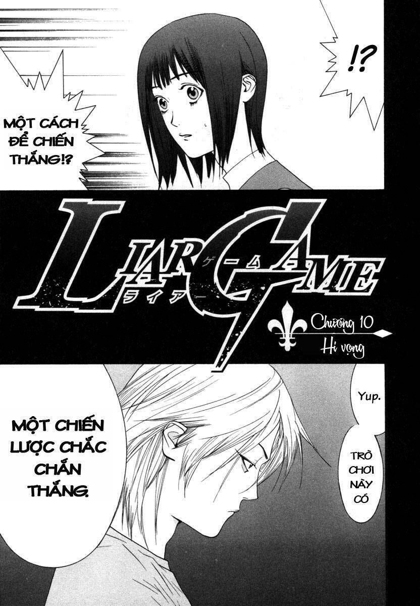 Liar Game Chapter 10 - Trang 0