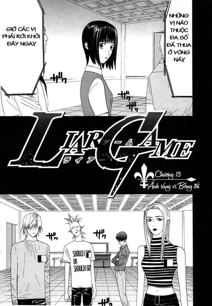 Liar Game Chapter 13 - Trang 0