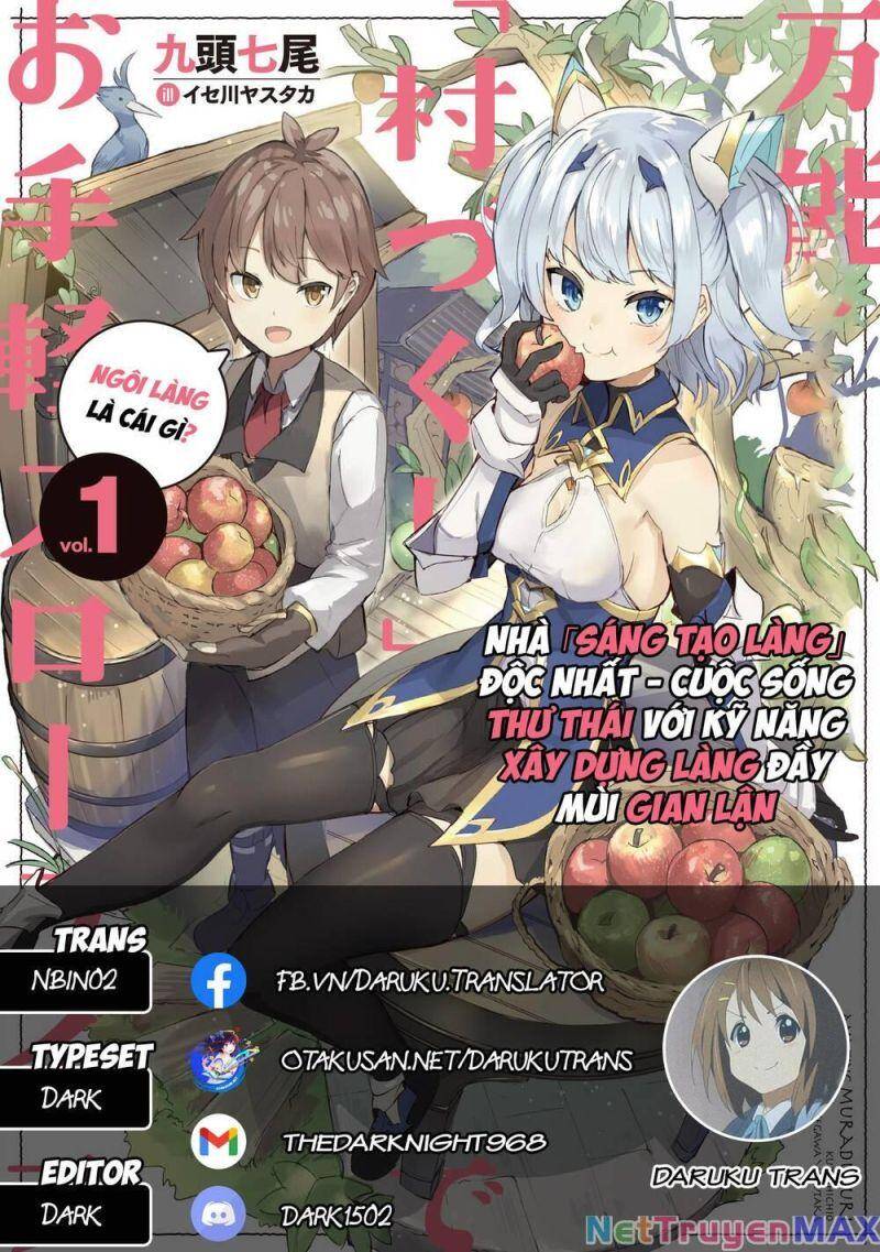 Nhà 「Sáng Tạo Làng」 Độc Nhất - Cuộc Sống Thư Thái Với Kỹ Năng Xây Dựng Làng Đầy Mùi Gian Lận Chapter 7 - Trang 0