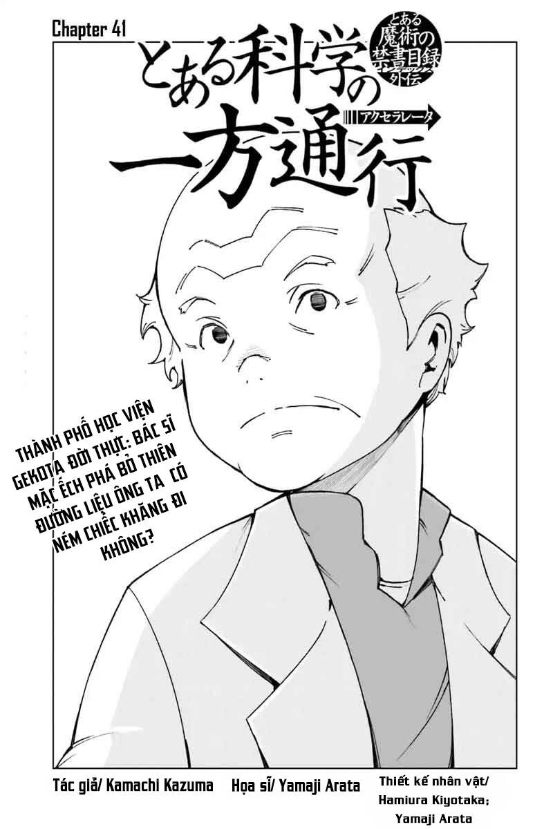 Toaru Kagaku No Accelerator Chapter 41 - Trang 1