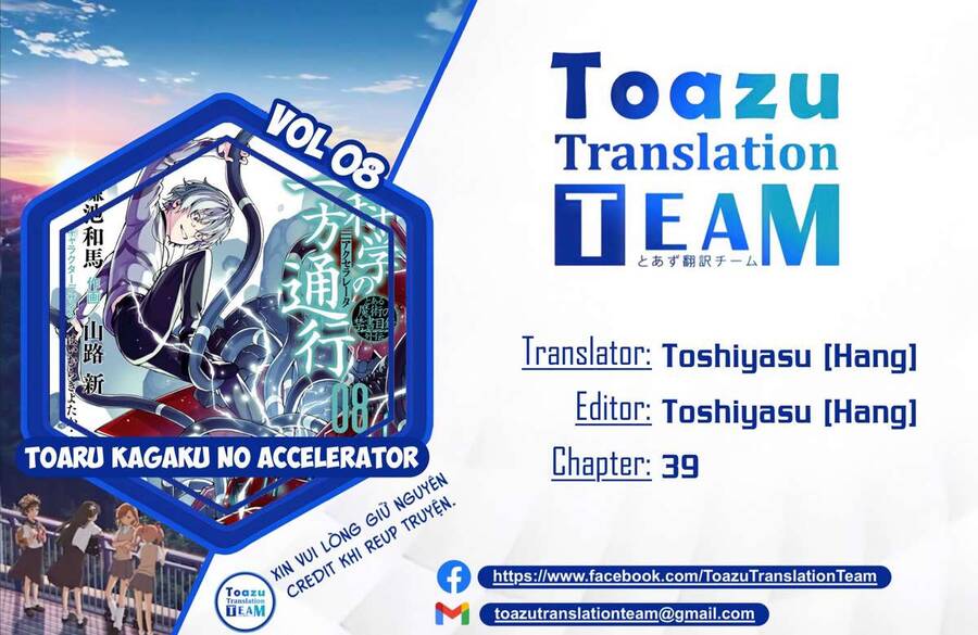 Toaru Kagaku No Accelerator Chapter 39 - Trang 0