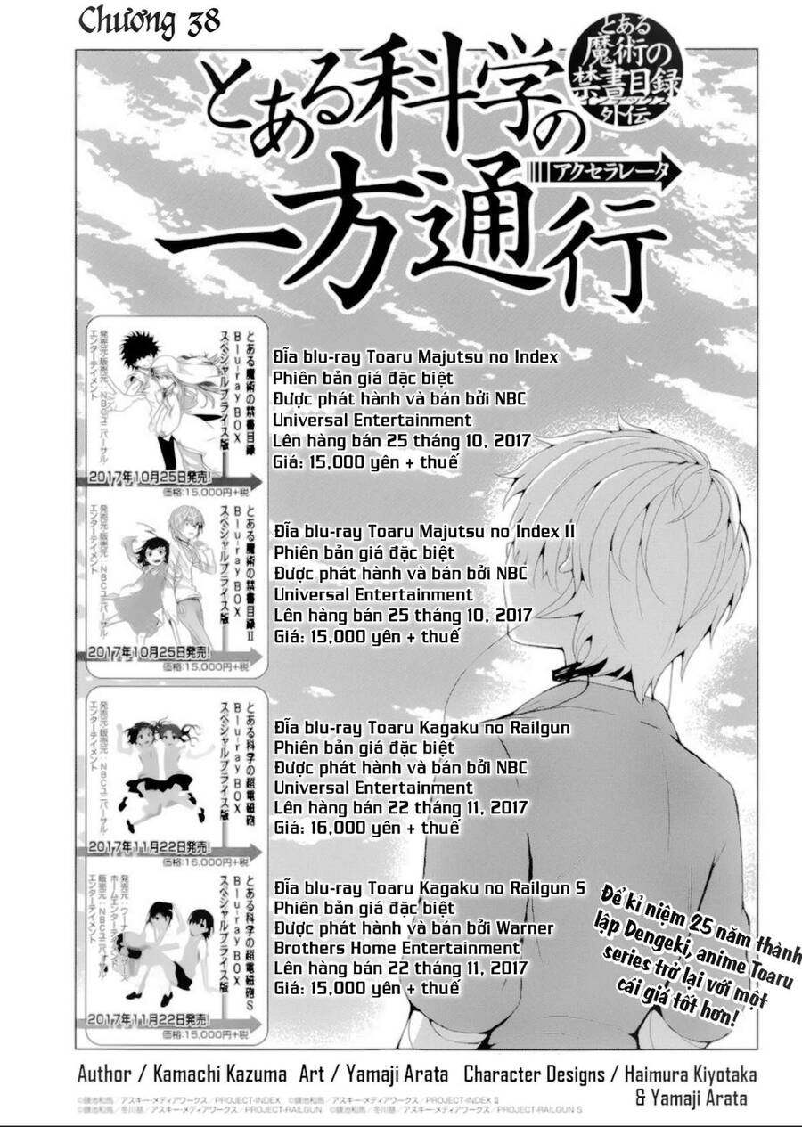 Toaru Kagaku No Accelerator Chapter 38 - Trang 0