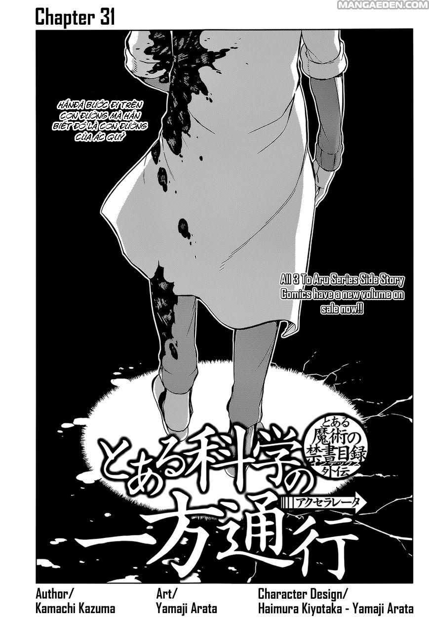 Toaru Kagaku No Accelerator Chapter 31 - Trang 0
