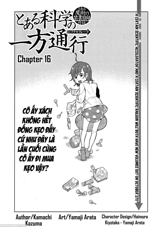 Toaru Kagaku No Accelerator Chapter 18 - Trang 1