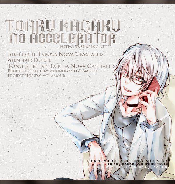 Toaru Kagaku No Accelerator Chapter 8 - Trang 0