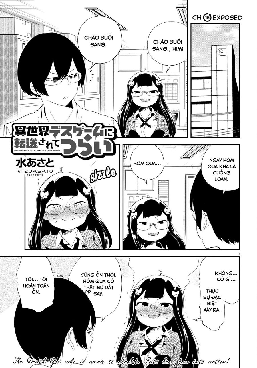 Isekai Death Game Ni Tensou Sarete Tsurai Chapter 15 - Trang 0