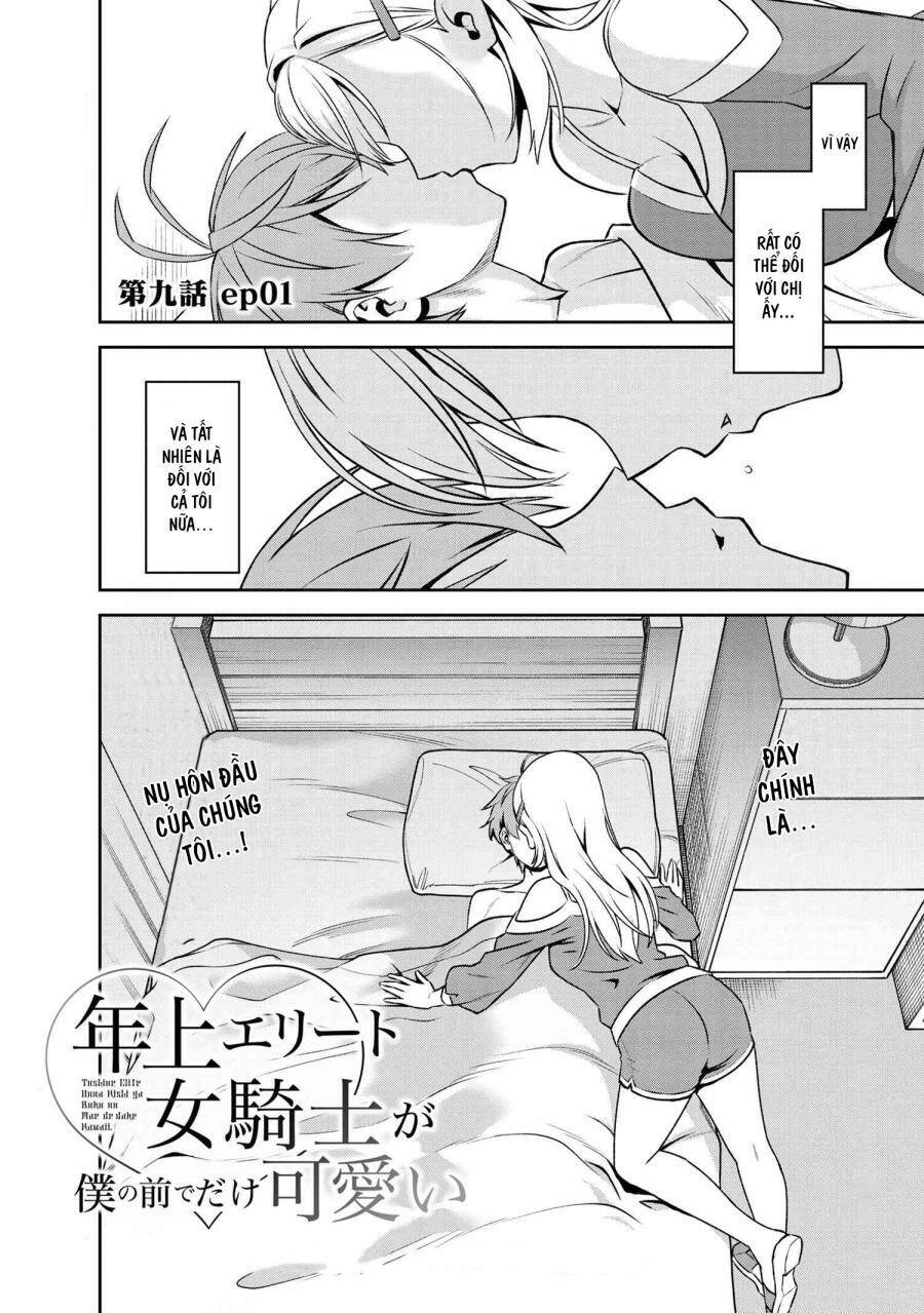 Toshiue Elite Onna Kishi Ga Boku No Mae De Dake Kawaii Chapter 9.1 - Trang 1