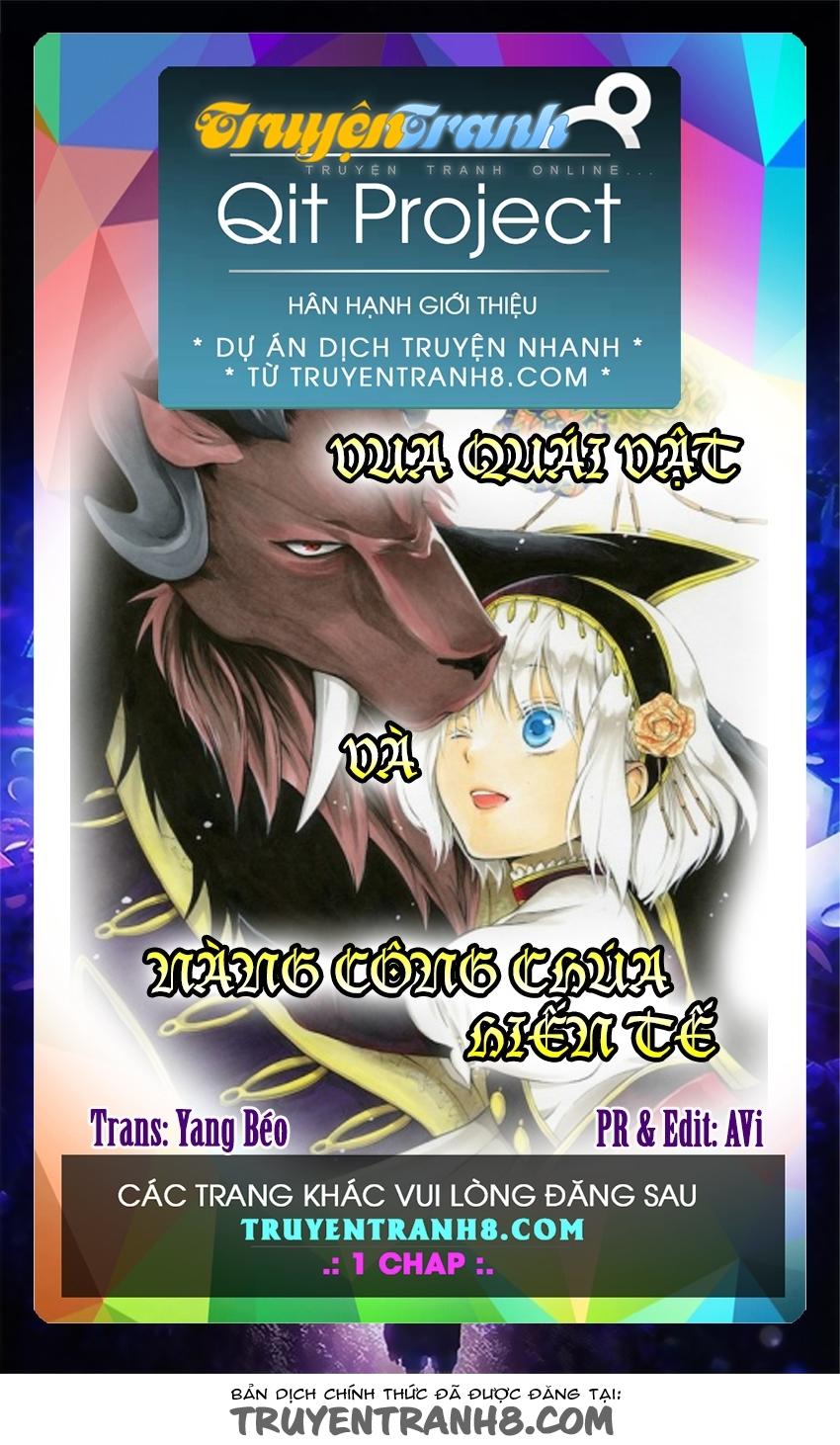 Vua Quái Vật Và Nàng Công Chúa Hiến Tế Chapter 2 - Trang 0